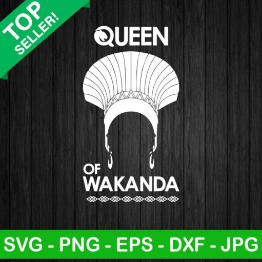 Queen Of Wakanda Svg