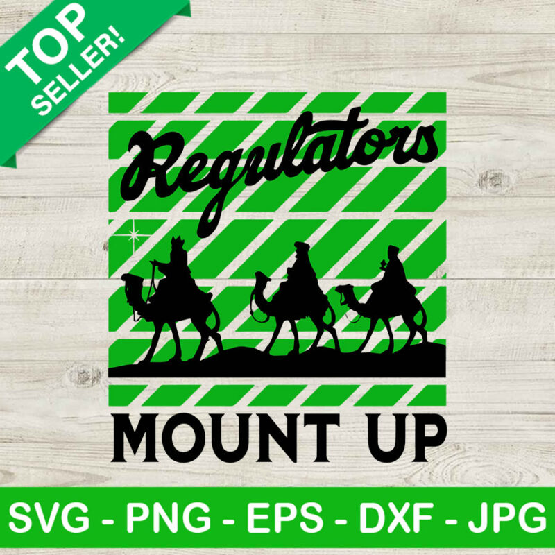 Regulators mount up SVG, Camel mount SVG, Regulators SVG
