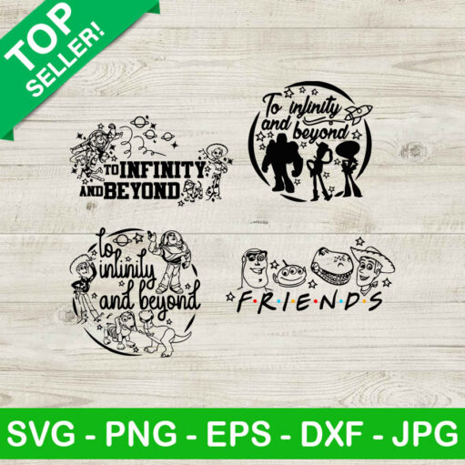 To infinity and beyond toy story SVG bundle