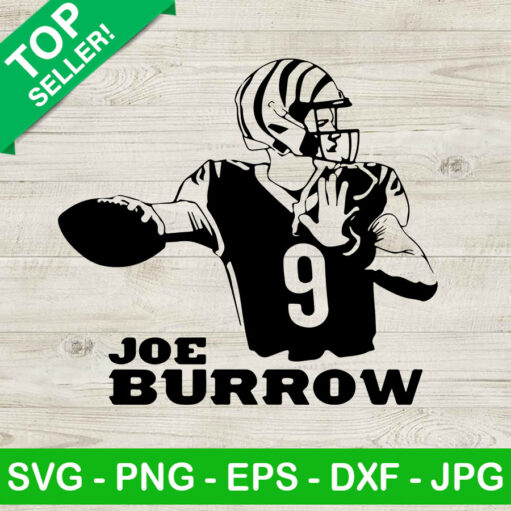 Joe Burrow Bengals Svg