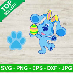 Blues Clues Easter Bunny SVG