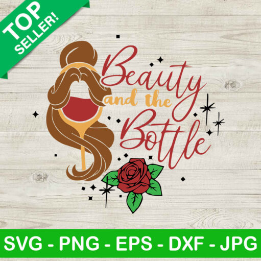 Beauty And The Bottle SVG