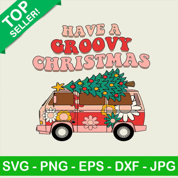Have a groovy christmas PNG