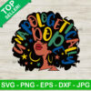 Afro Girl Unapologetically Dope SVG