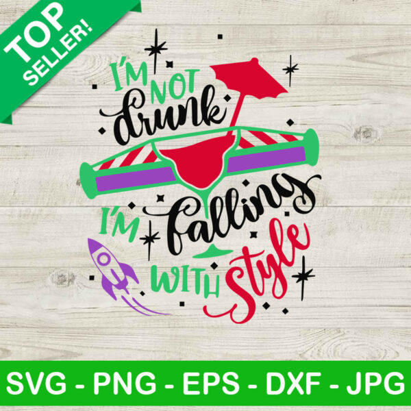 Buzz Lightyear Drinking SVG