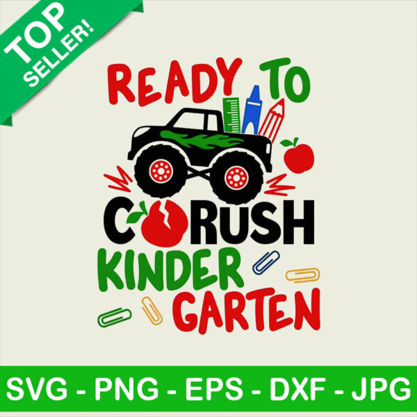 Ready to crush Kindergarten PNG