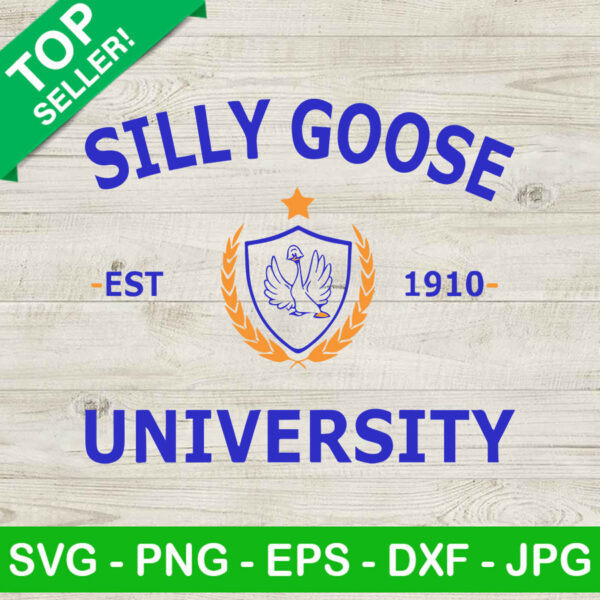 Silly goose University logo SVG