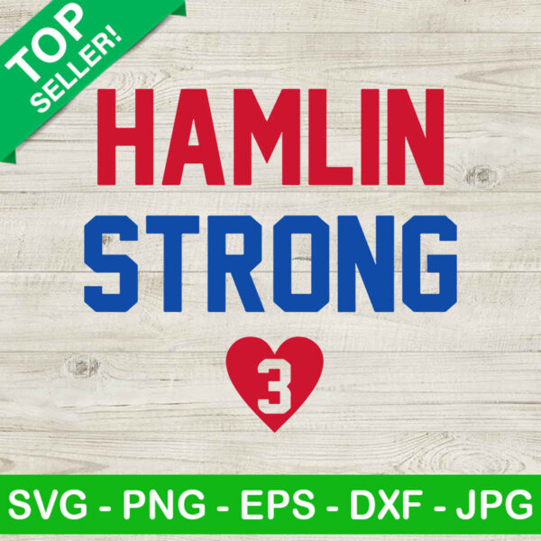 Hamlin Strong Buffalo Bills SVG