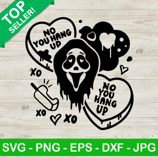 Scream Ghostface Valentine SVG