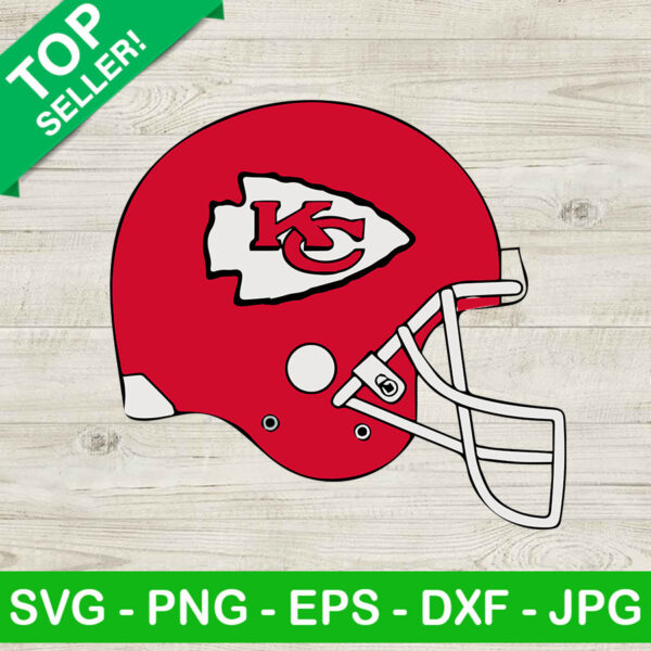 Kansas City Chiefs Helmet SVG