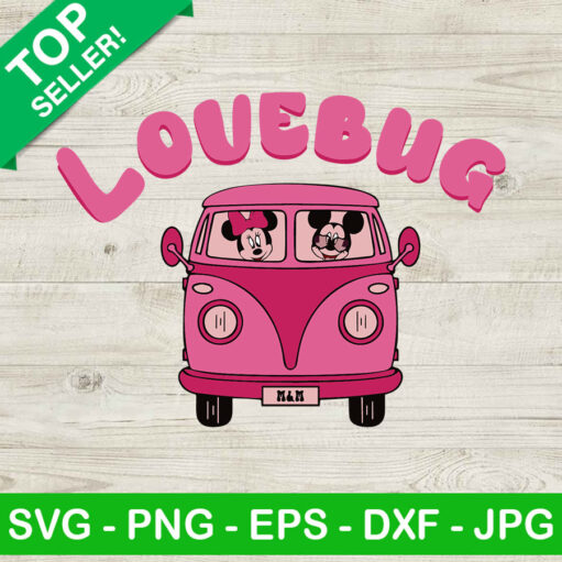 Love bug Mickey SVG