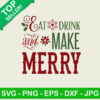 Eat drink and make merry PNG