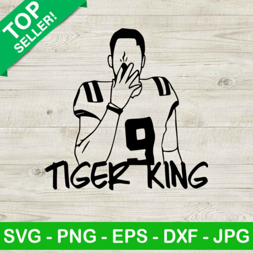 Tiger King Joe Burrow Svg