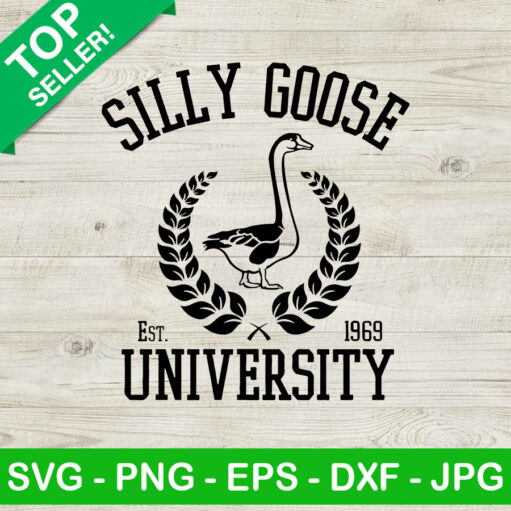 Silly Goose University Est 1969 Svg