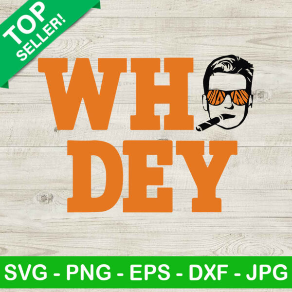 Cincinnati Bengals Who dey SVG