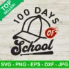 Baseball 100 Days Of School SVG
