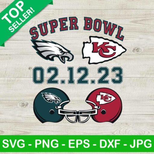 Super bowl 02-12-23 SVG