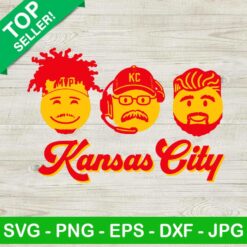 Mahomes Kelce Reid SVG