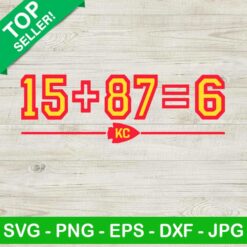 Kansas City Chiefs 15 87 SVG