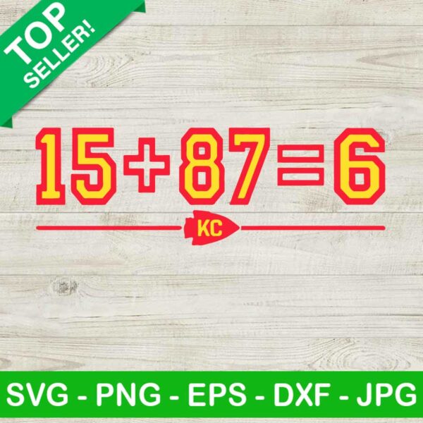 Kansas City Chiefs 15 87 SVG