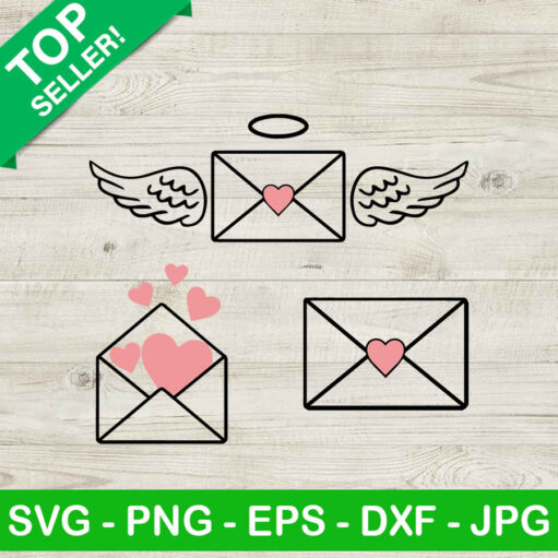 Envelope love SVG
