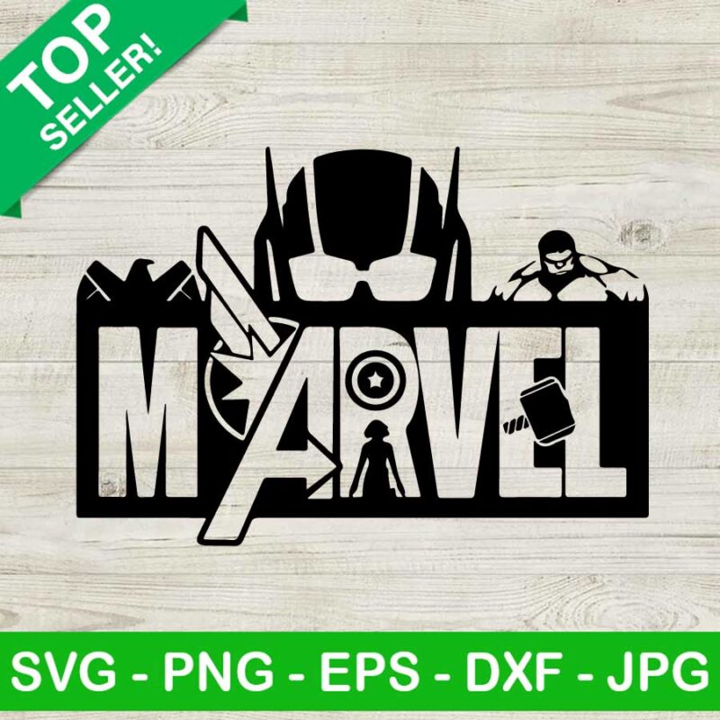 Avengers Heroes SVG