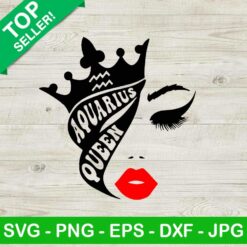 Aquarius Queen SVG