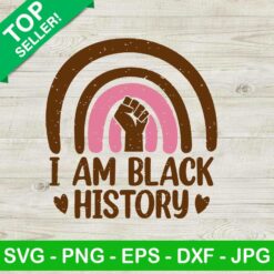 I Am Black History SVG