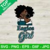 Eagles Girl SVG