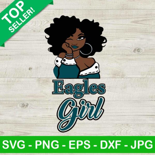 Eagles Girl SVG