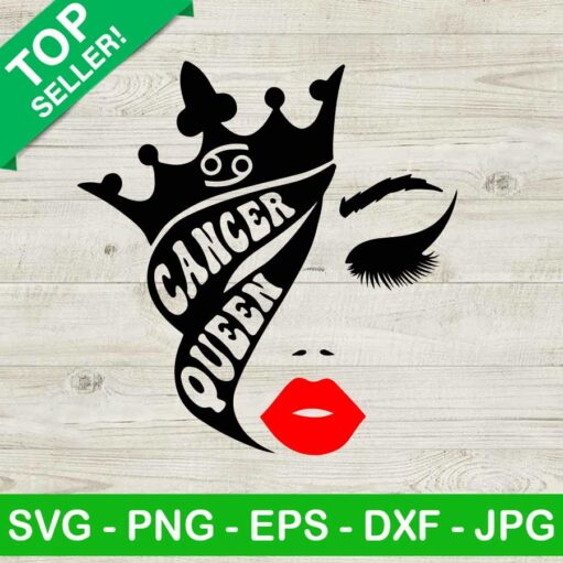 Cancer Queen Svg