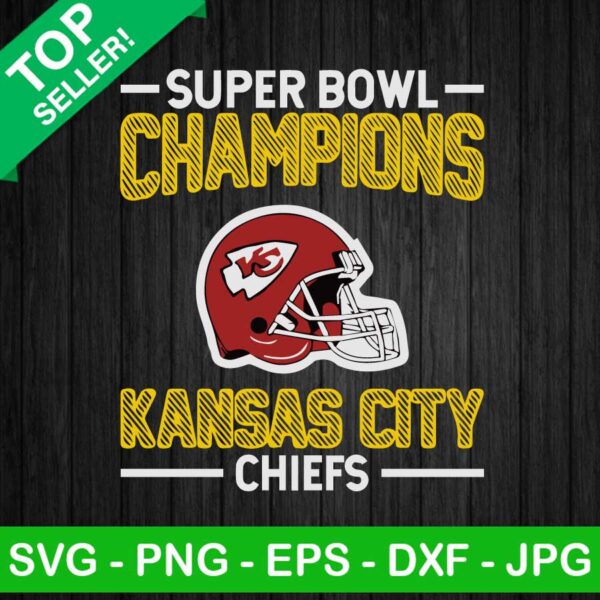 Kansas City Chiefs Champions SVG