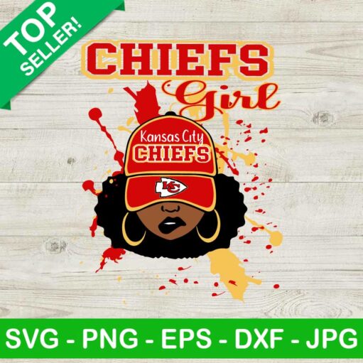 Kansas City Chiefs Girl SVG