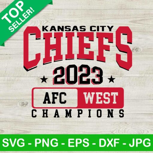 Kansas City Chiefs 2023 Champions Svg