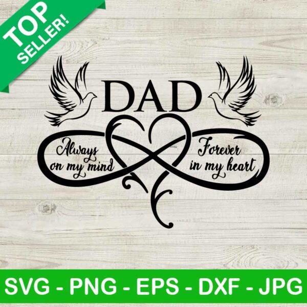 Dad Memorial SVG