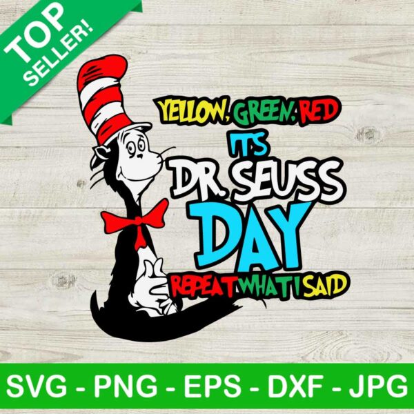 Dr seuss Day SVG