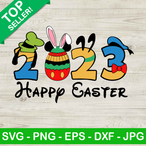 Disney Happy Easter 2023 Svg