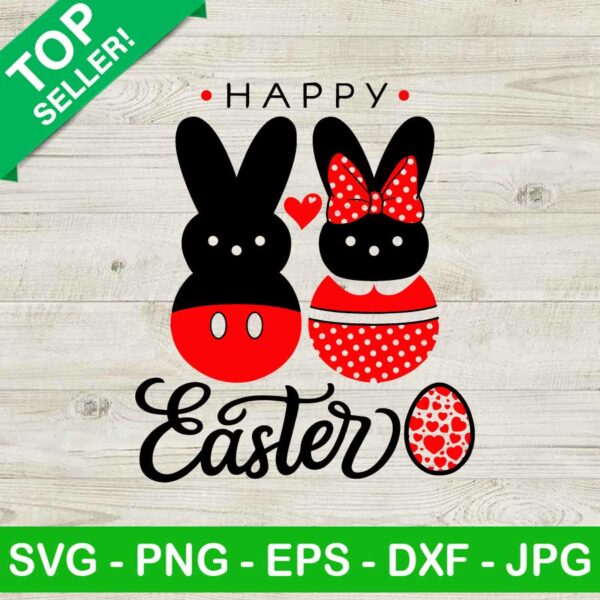 Mickey Minnie Bunny Peeps SVG