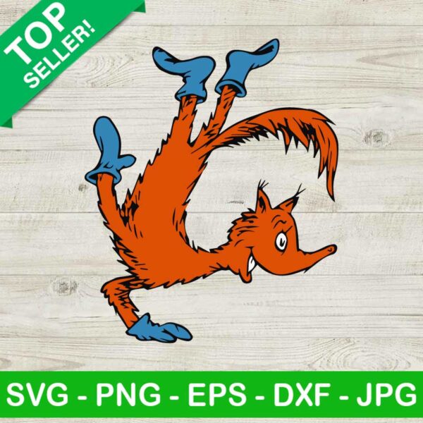 Dr Seuss Fox In Socks SVG