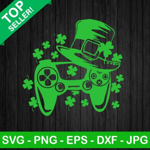 St Patricks Day Video Game SVG