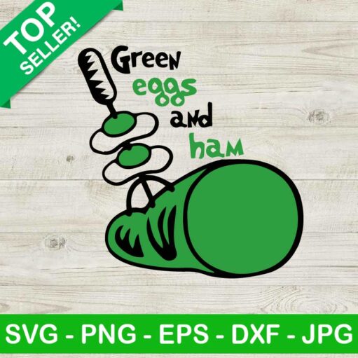 Green Eggs And Ham Svg