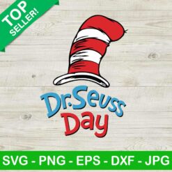 Dr Seuss Day SVG, Cat In The Hat SVG, Dr Seuss Hat SVG, Read Across America SVG