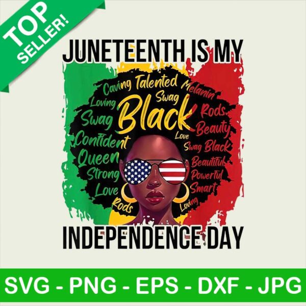 Juneteenth is my independence day PNG