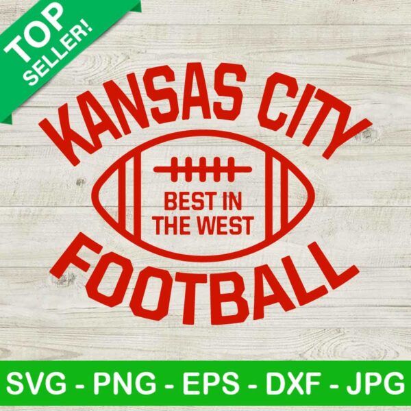 Kansas city football SVG