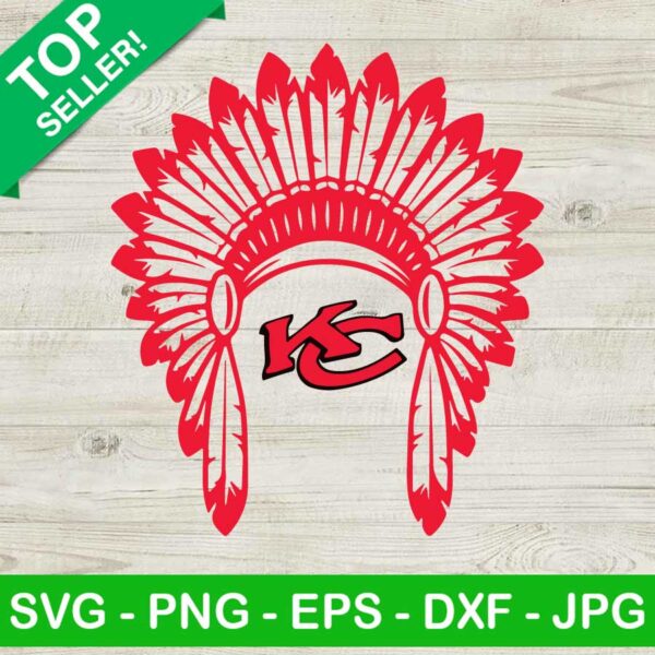 Kansas City Headdress SVG