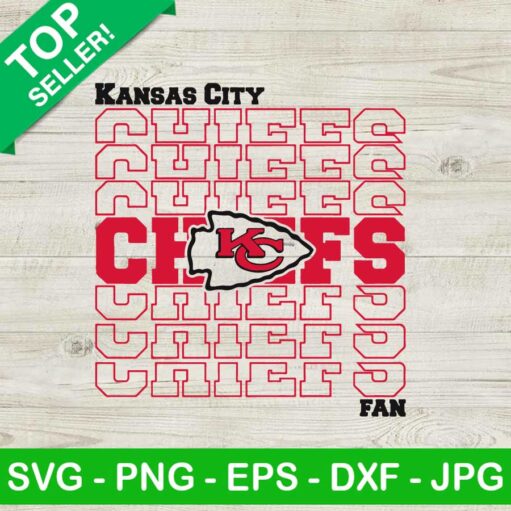 Retro Kansas City Chiefs Svg