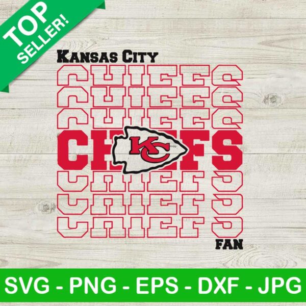 Retro Kansas City Chiefs SVG