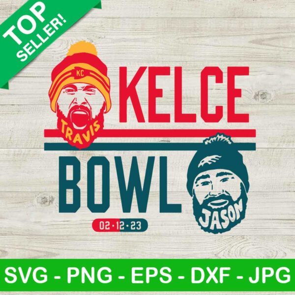 Kelce Bowl SVG