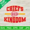 Kansas city Chiefs red Kingdom SVG