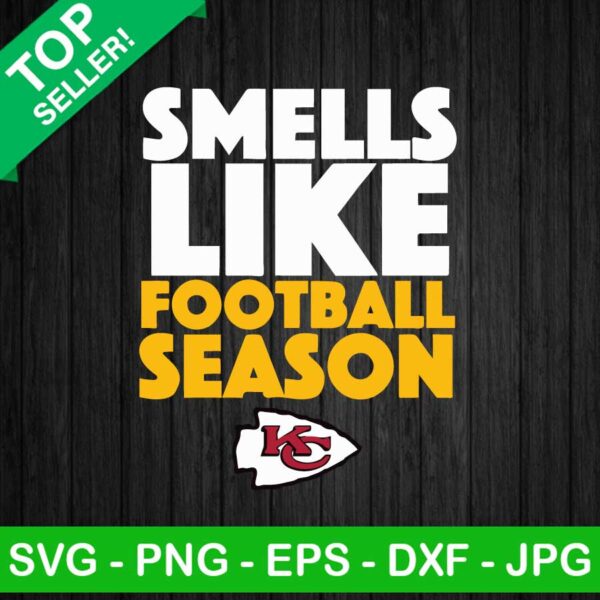 Smells Like Football Season SVG